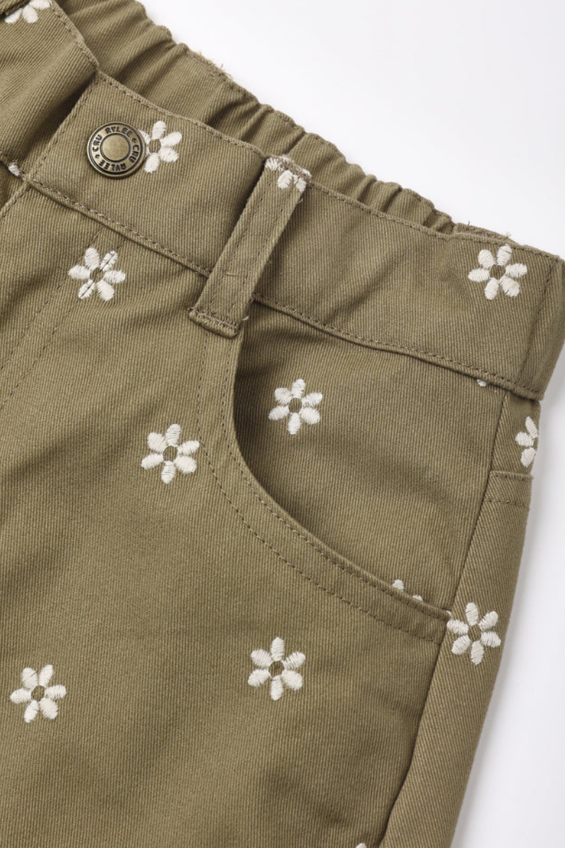 Girls Barrel Pants