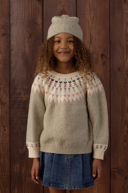 Girls Fair Isle Sweater