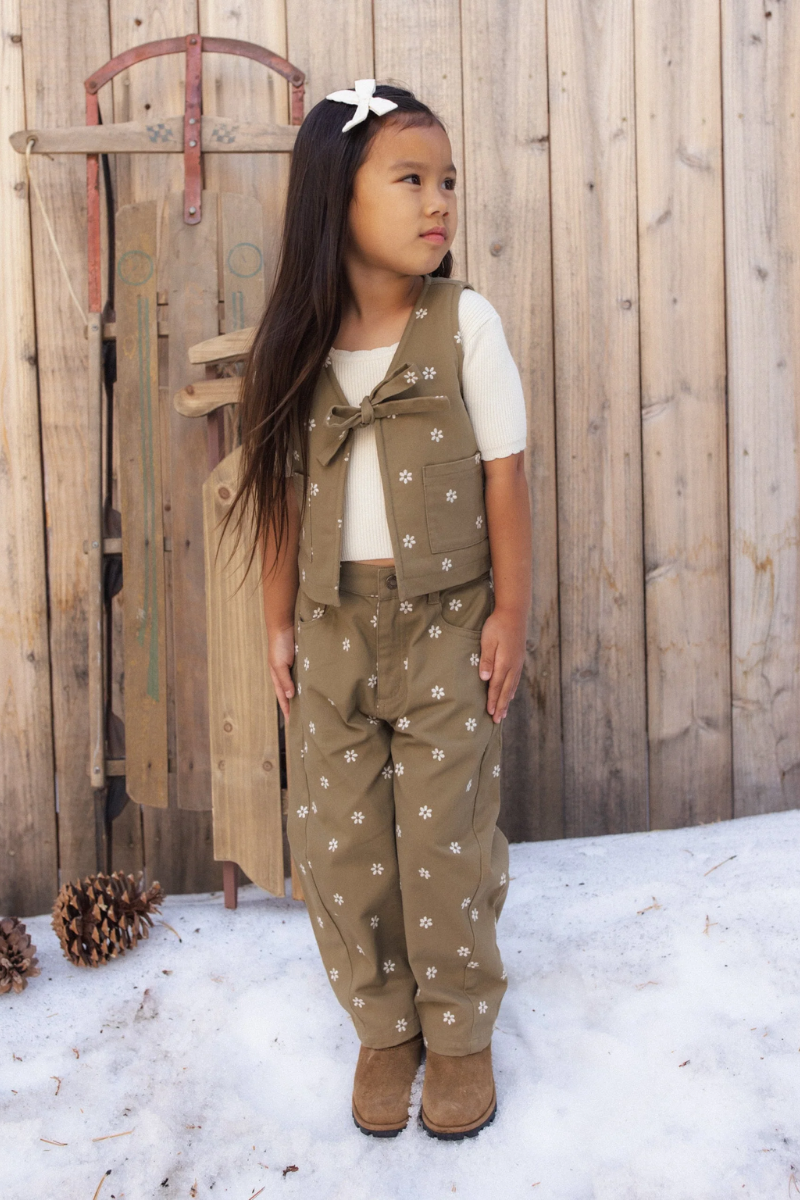Girls Barrel Pants