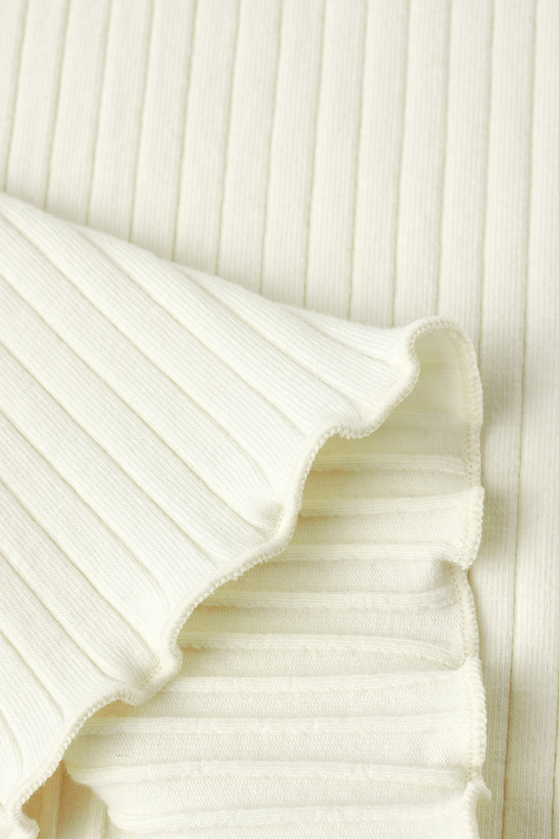 Ribbed Long Sleeve | Ivory