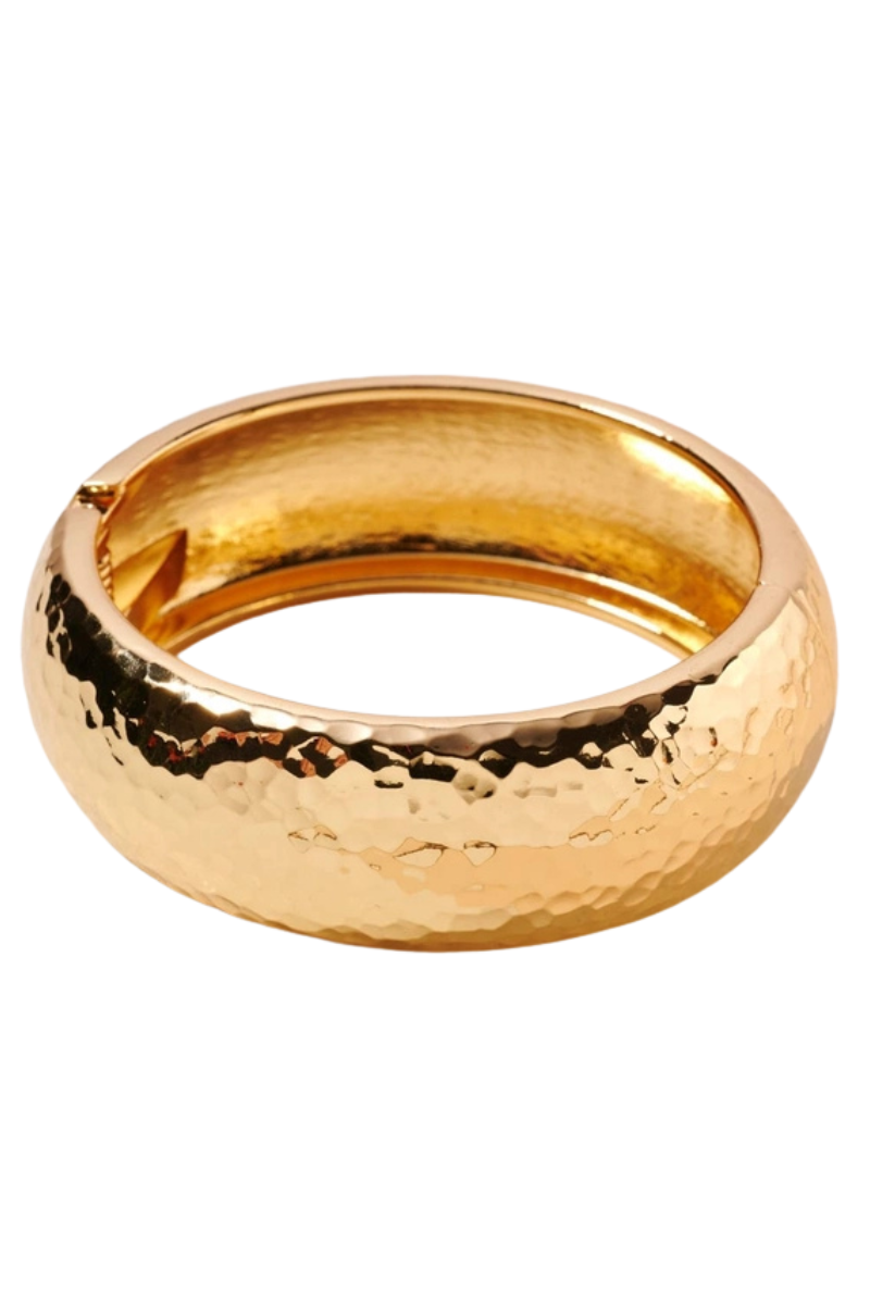 Hammered Gold Cuff