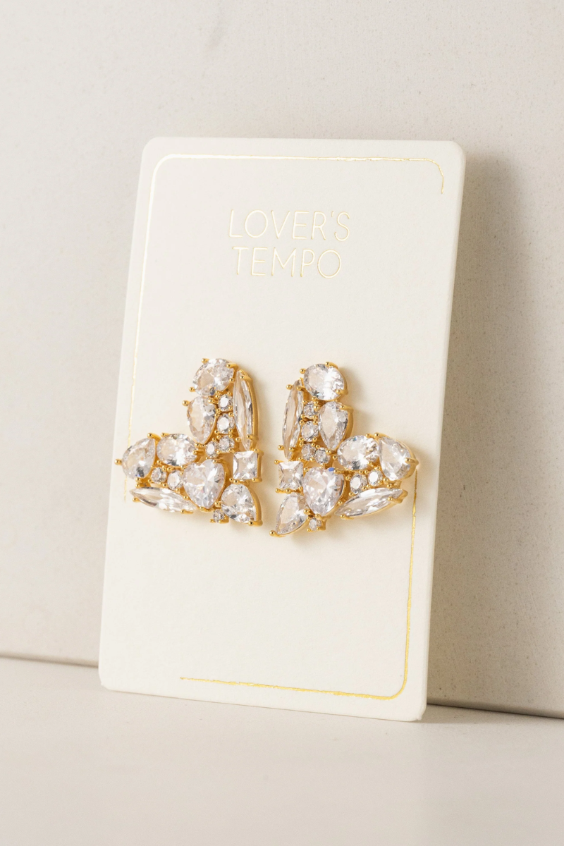 Debut Large Heart Earrings