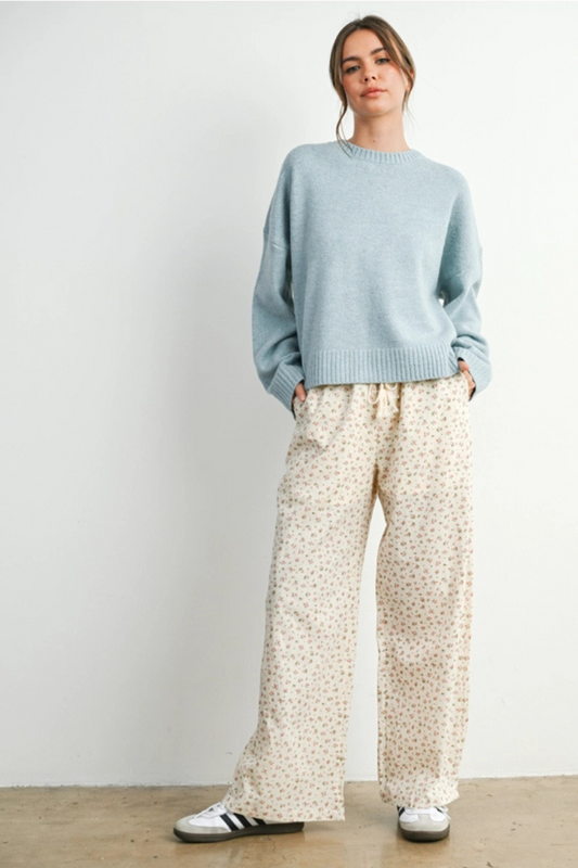 Tie-Back Sweater
