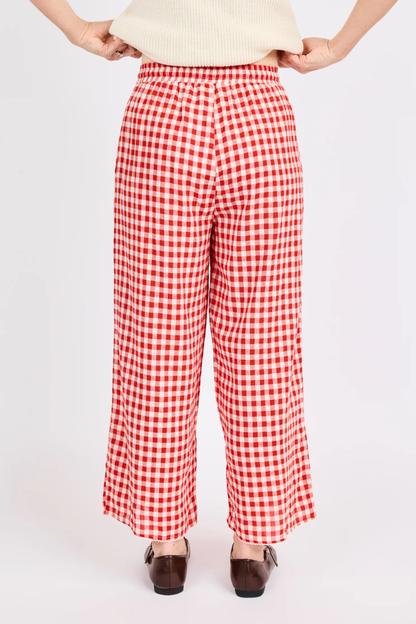 Apple Butter Gingham Pant