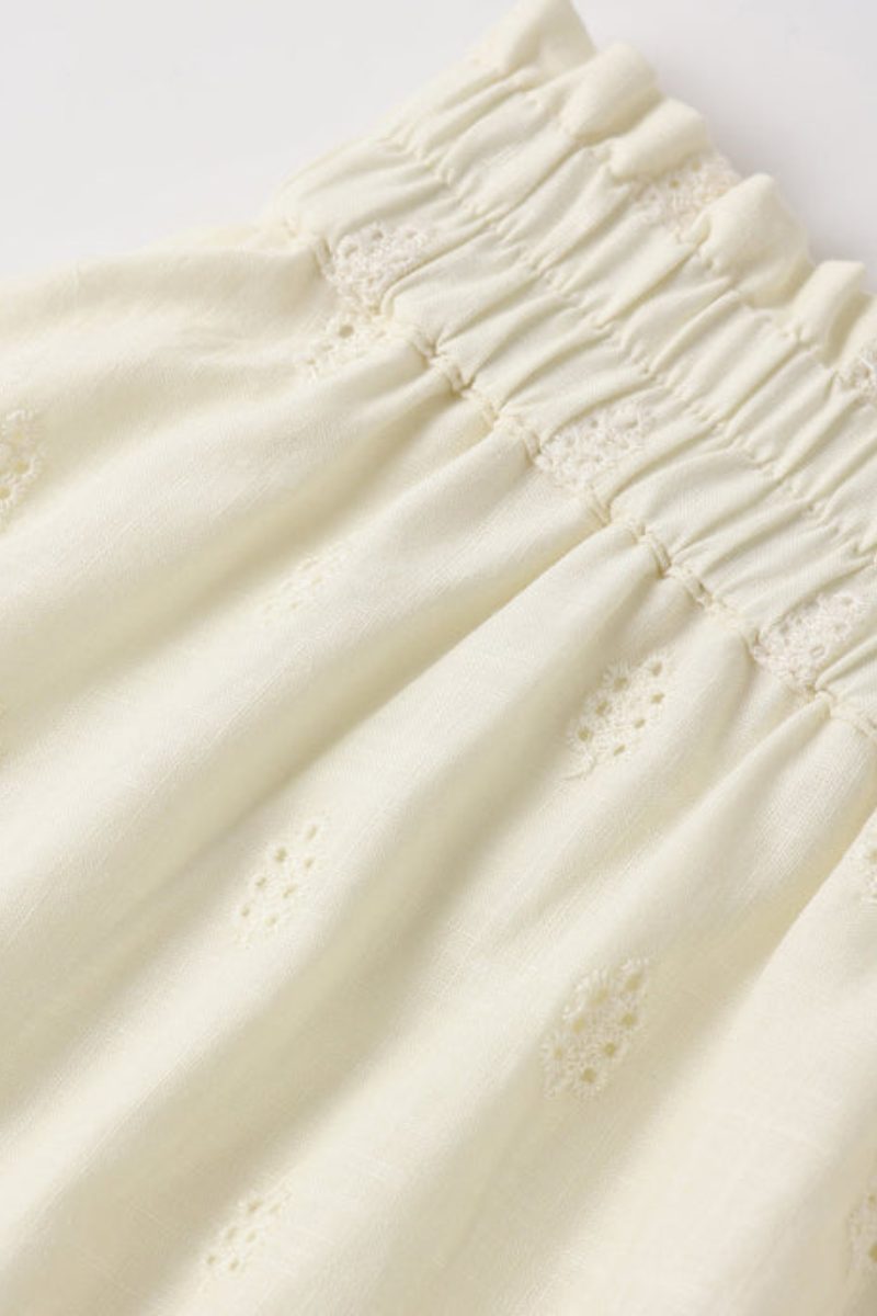 Rose Maxi Skirt | Ivory