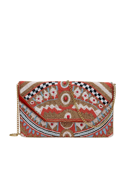 Beaded Boho Clutch