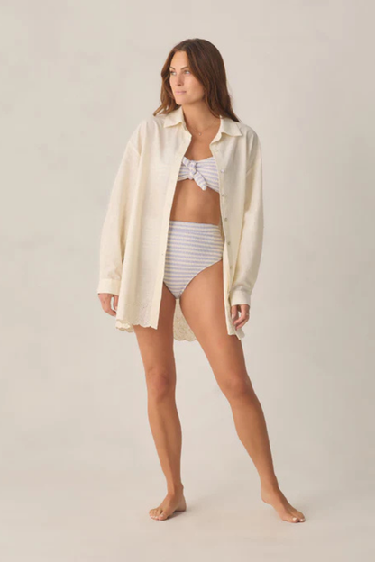 Del Mar Shirt | Ivory