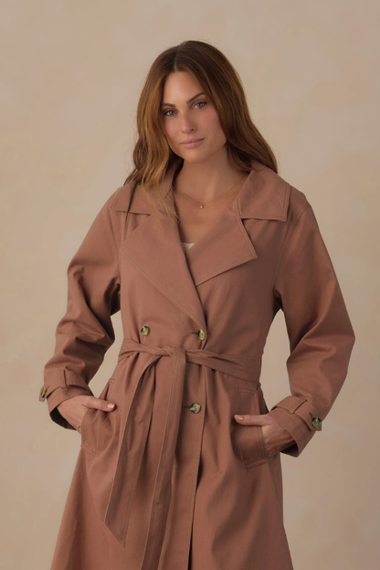 Clay Trench Coat