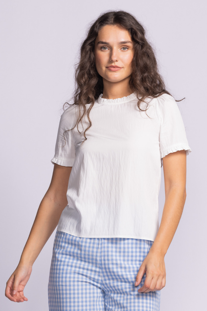 Tara Ruffle Blouse
