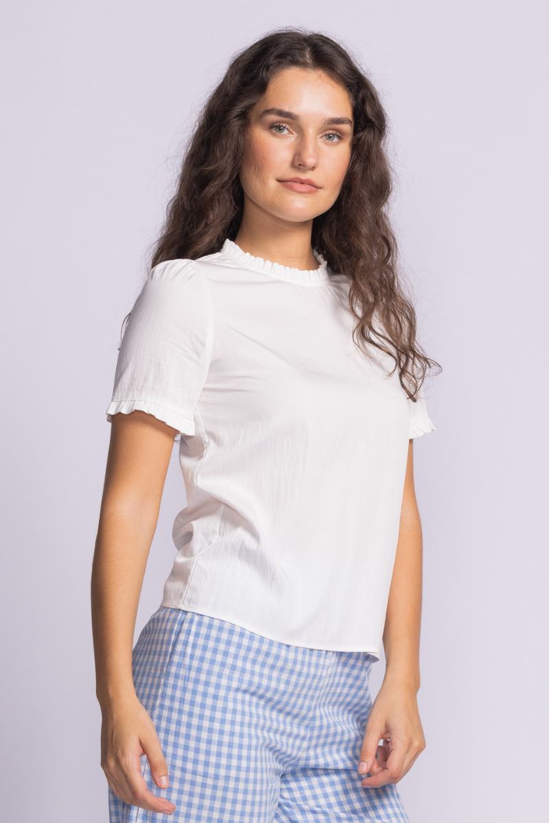 Tara Ruffle Blouse