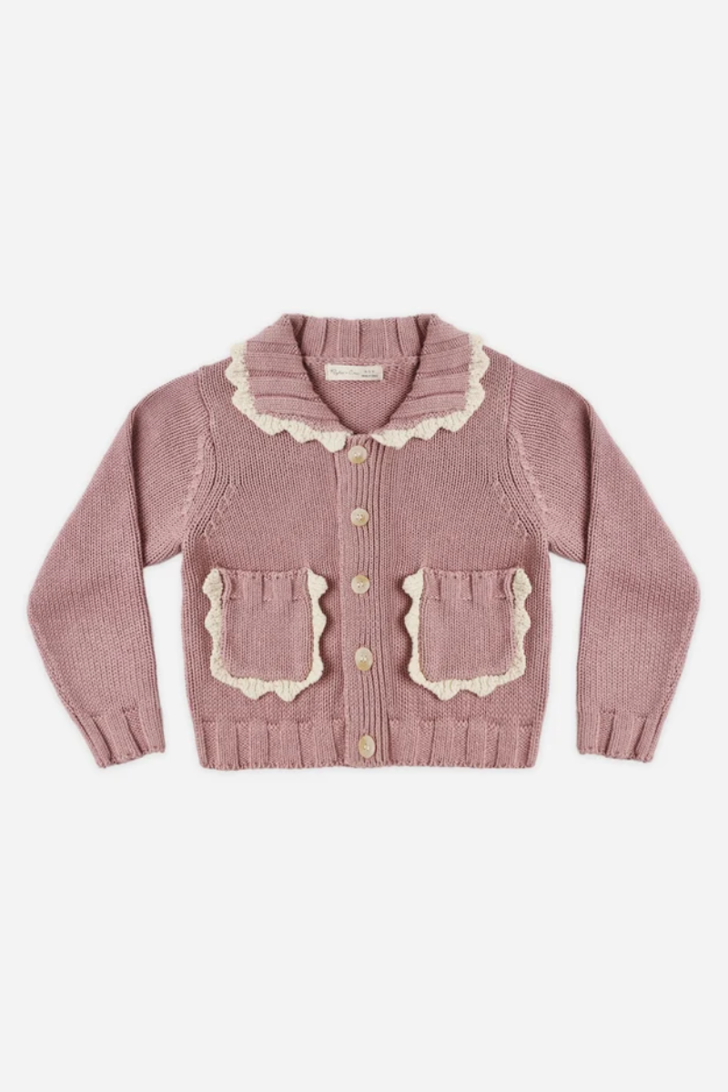 Girls Rosewood Cardigan