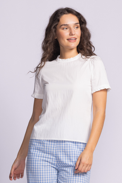 Tara Ruffle Blouse