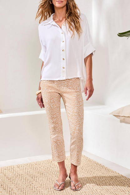 Button Front Blouse