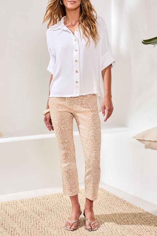 Button Front Blouse