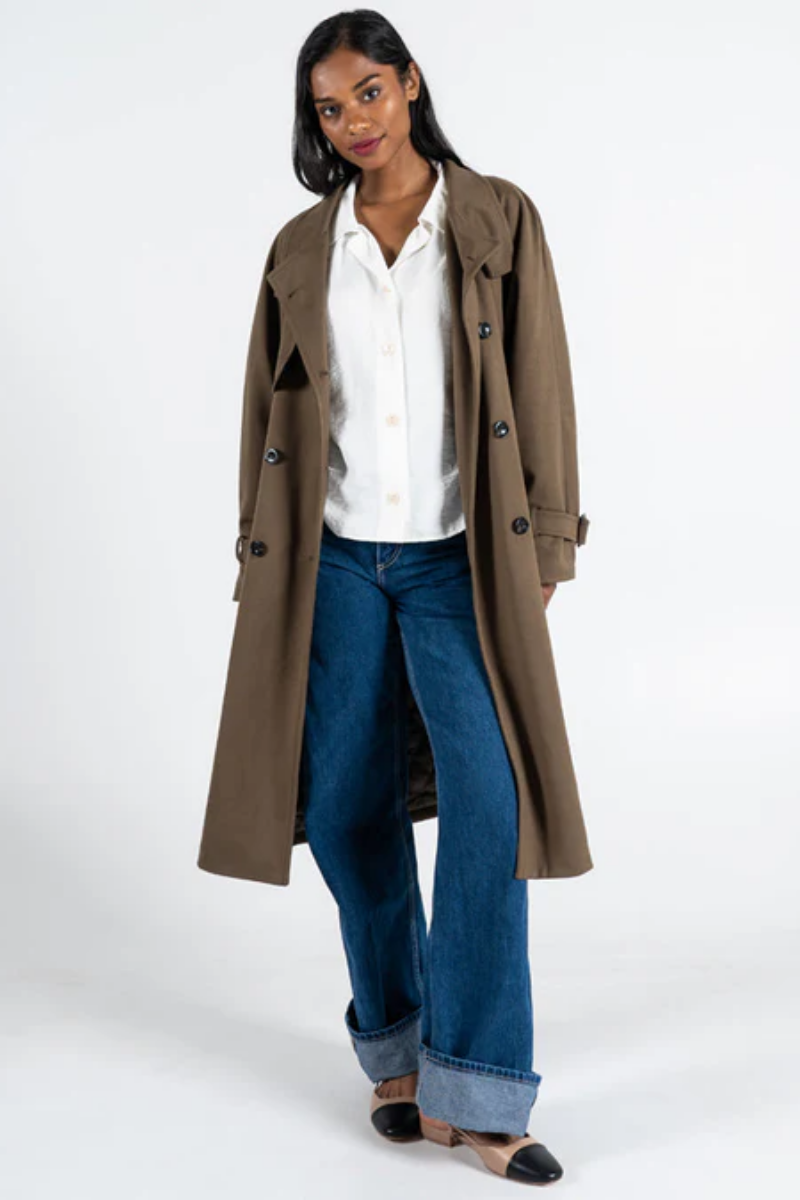 Trench Coat | Olive