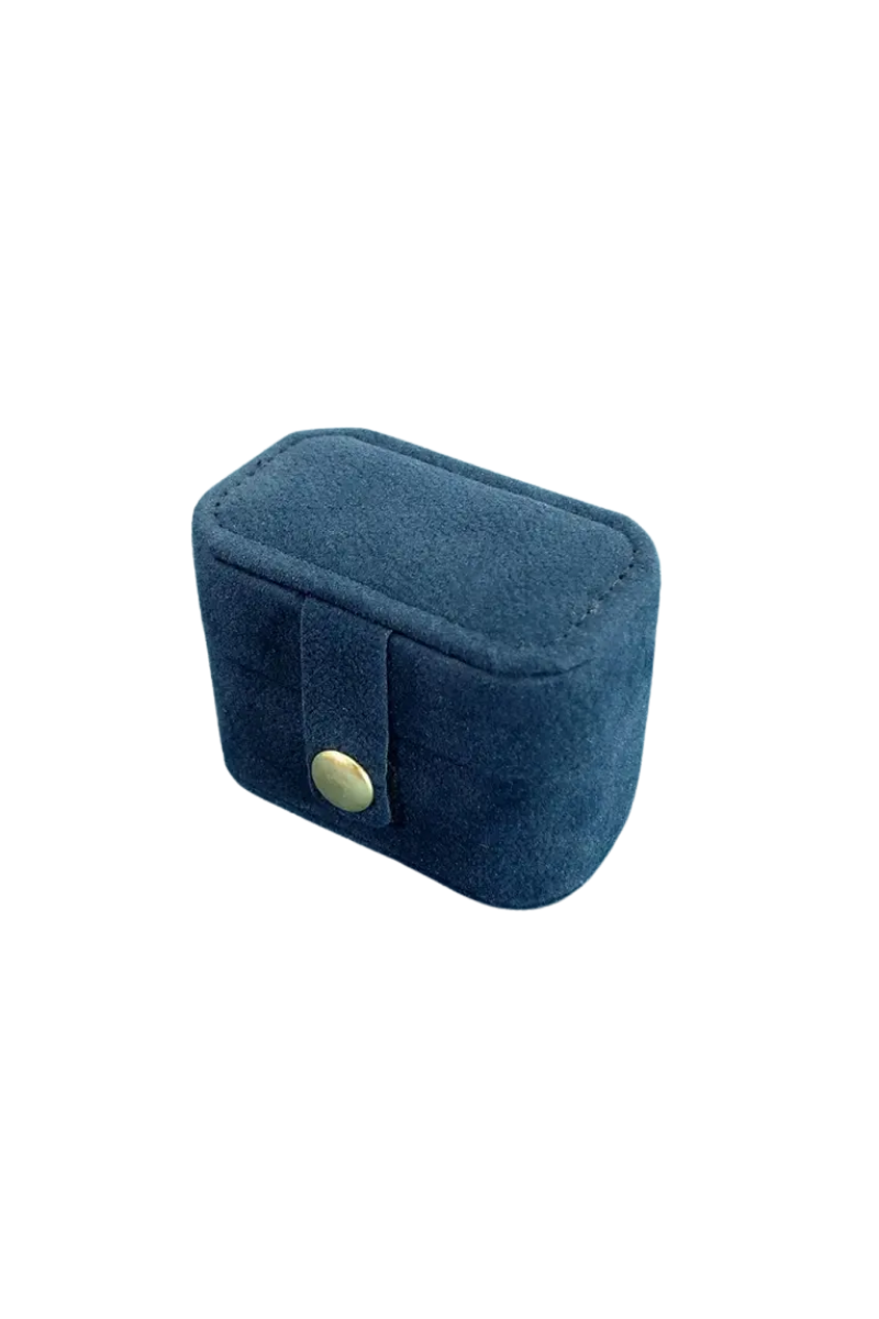 Navy Jewelry Case