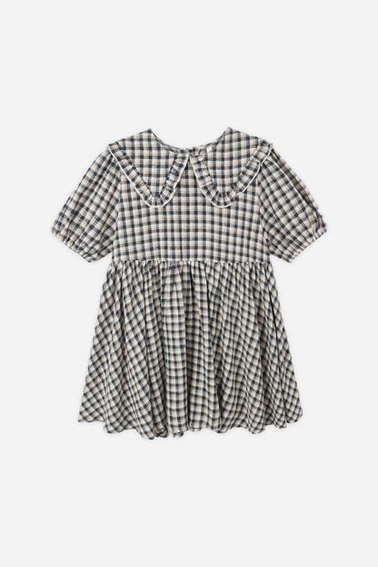 Camille Dress | Navy Check