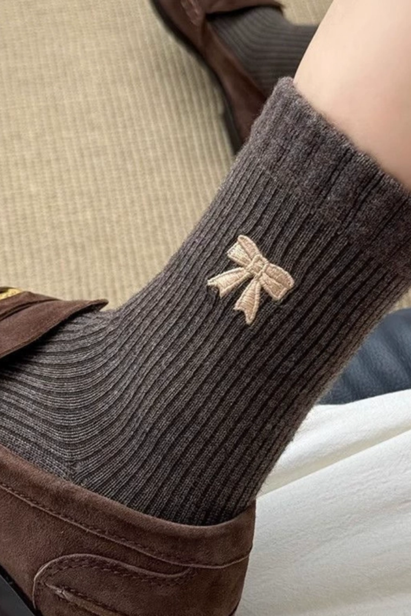 Jemma Bow Socks