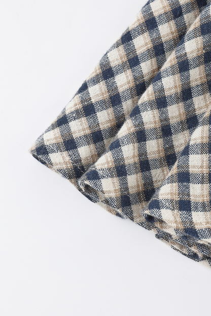 Camille Dress | Navy Check