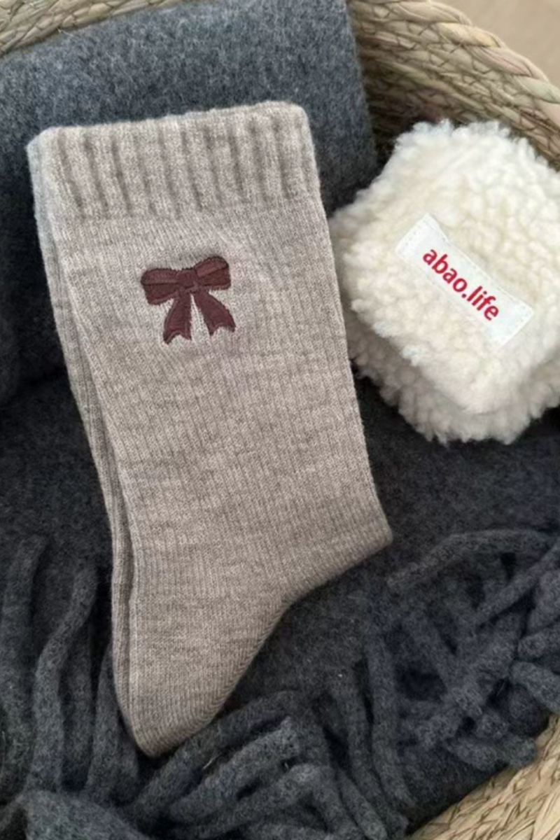 Jemma Bow Socks