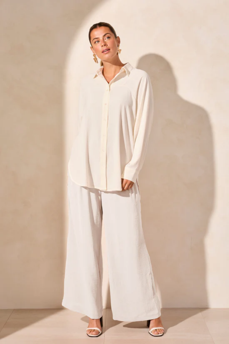Flowy Raglan Sleeve Shirt