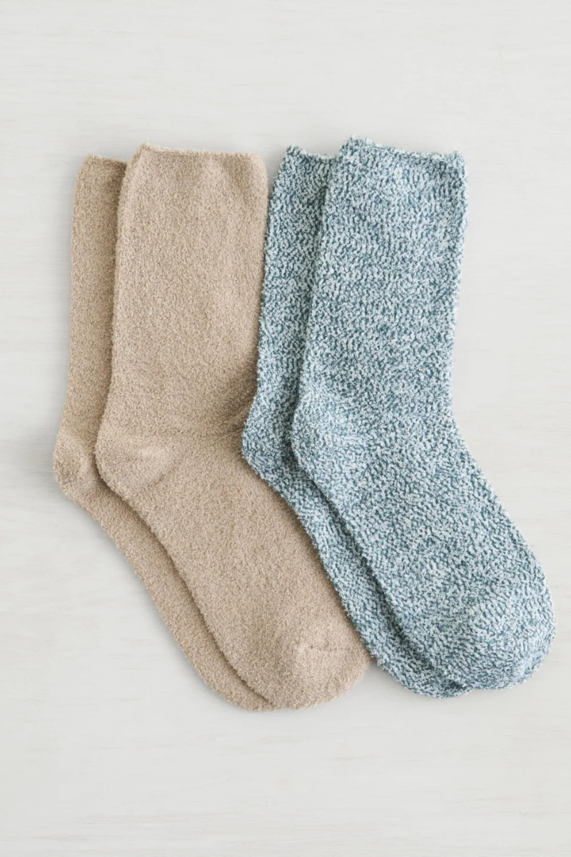 Cozy Crew Sock | 2 Pack