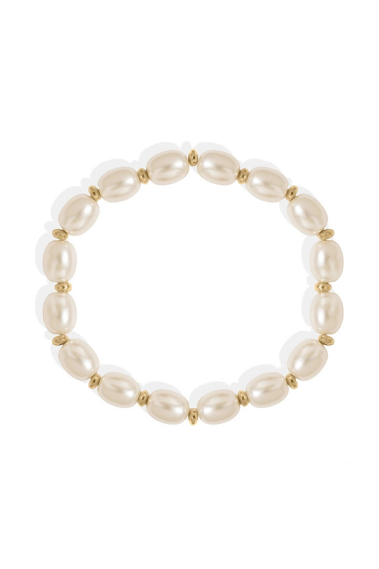 Kiska Large Pearl Bracelet