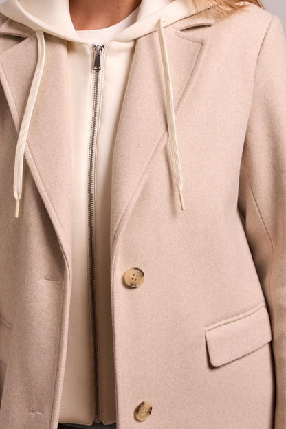 Removable Hooded Coat