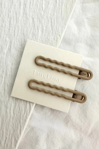 Wavy Hair Clip | Set of 2