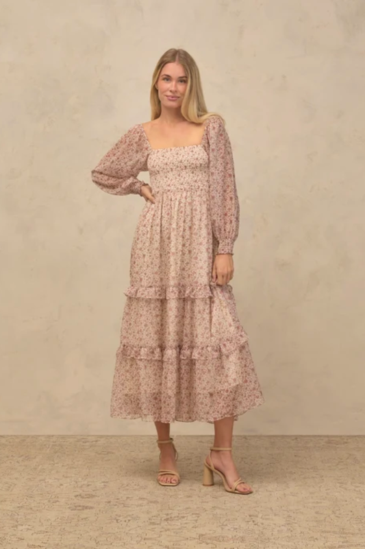 Jade Dress Harvest Bloom