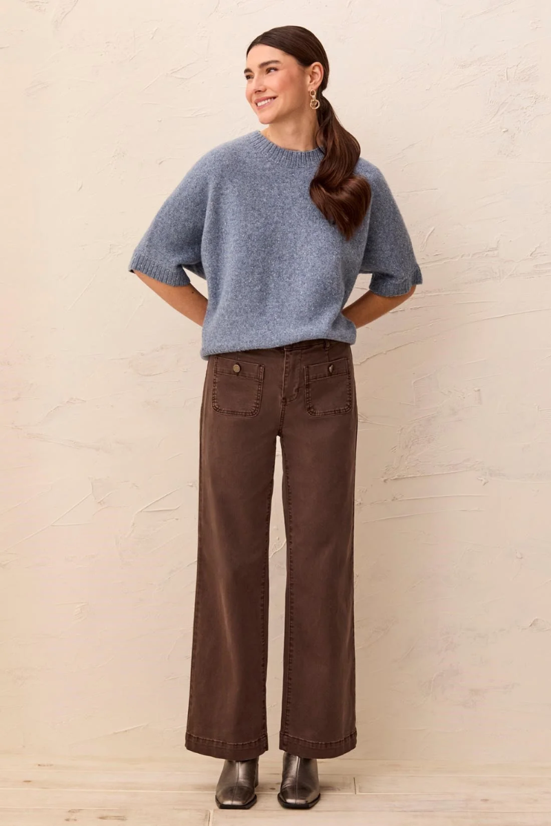 Sophia Curvy Straight Leg Pant