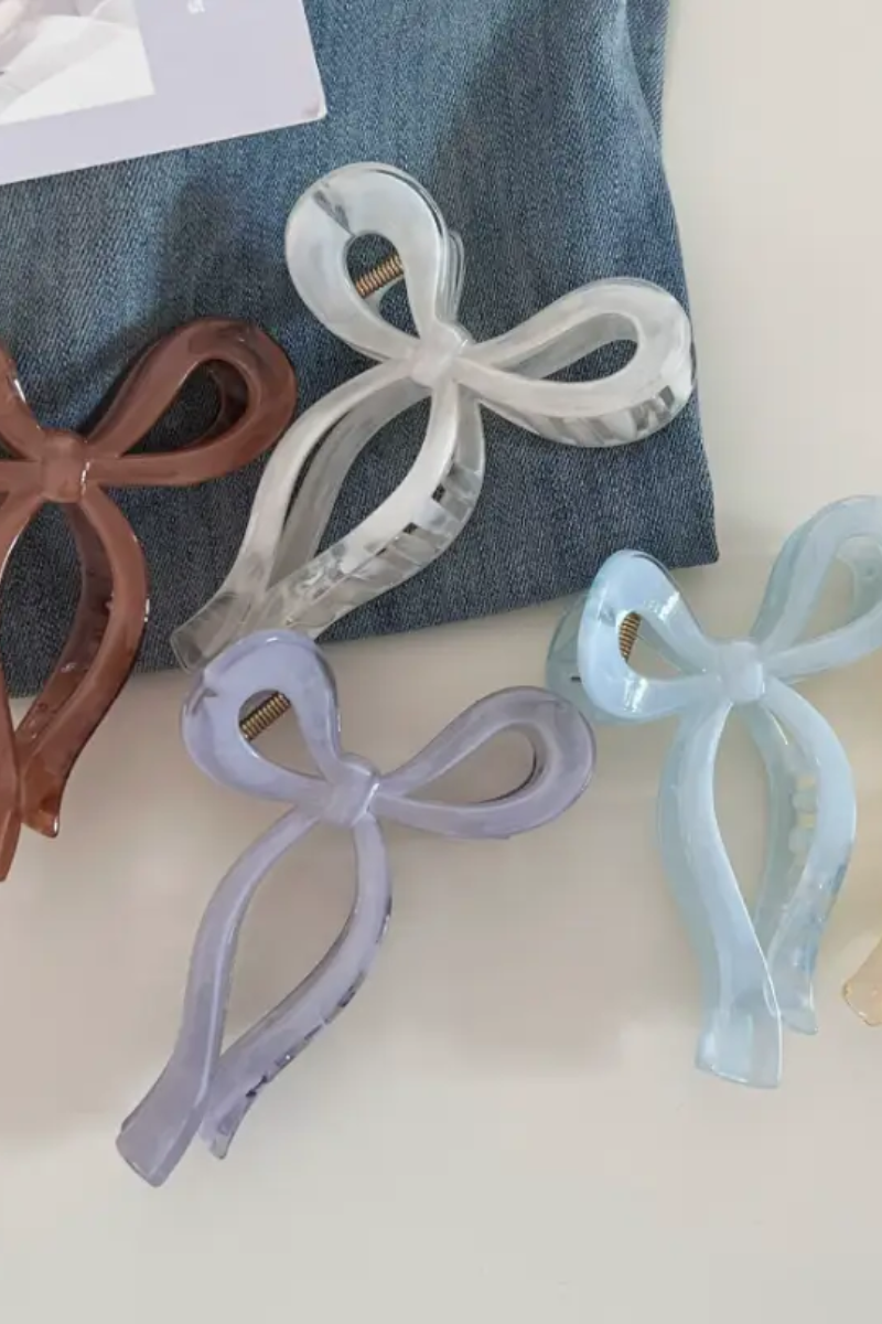 Jelly Bow Hair Clip