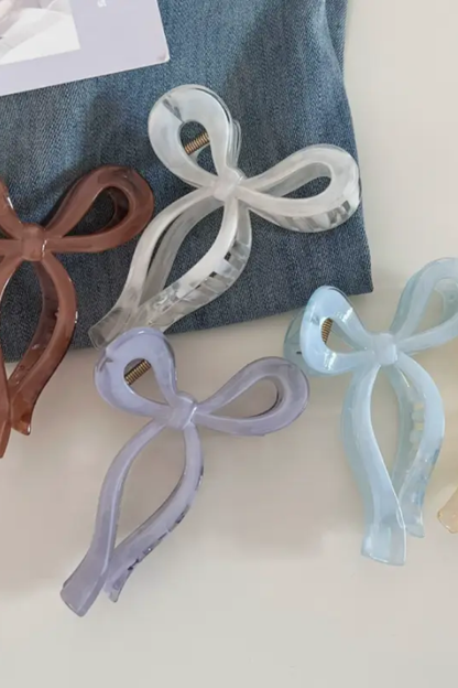 Jelly Bow Hair Clip