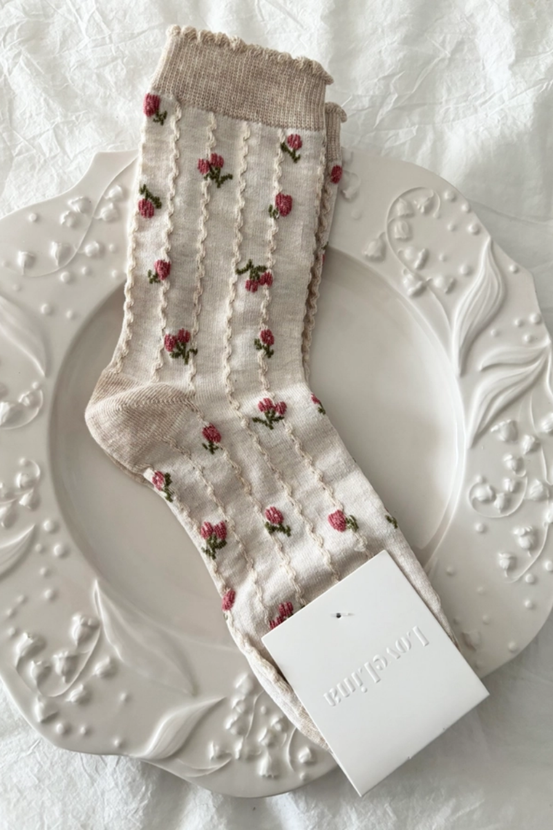 Jury Flower Socks