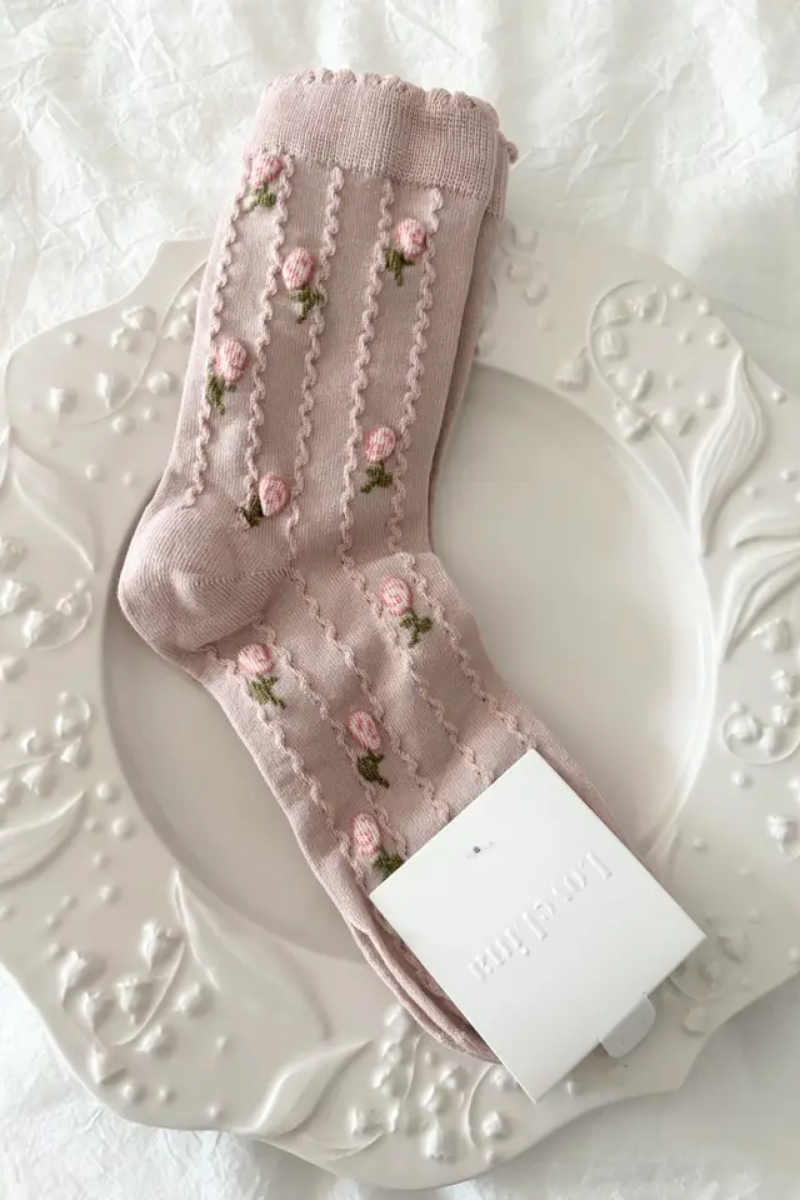 Jury Flower Socks