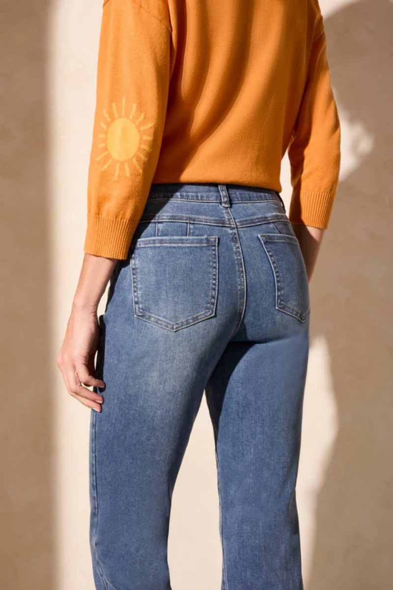 Sophia Curvy Denim | Dark Vintage