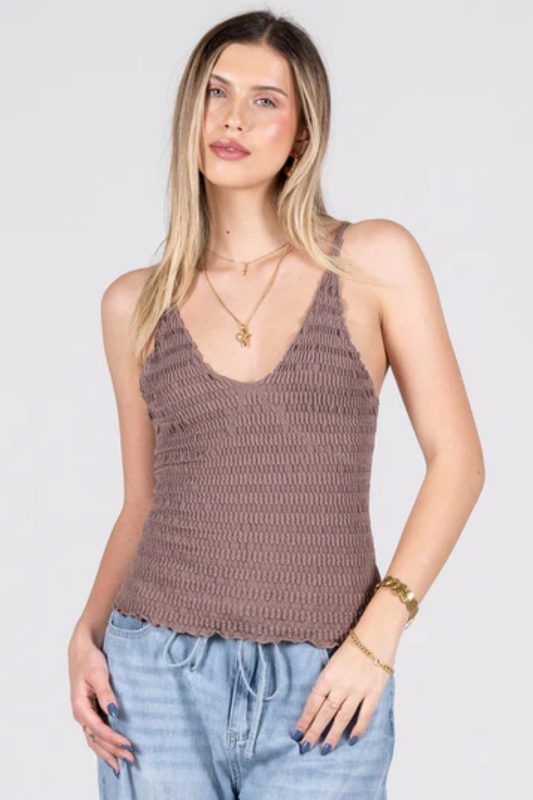Smocked Camisole
