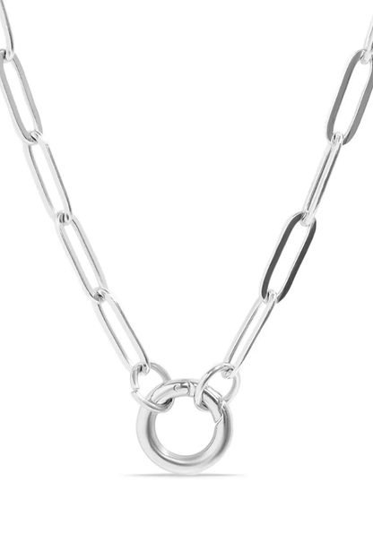 Paperclip Charm Bracelet