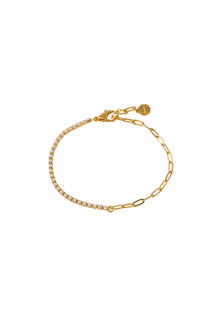 Tennis Paperclip Bracelet