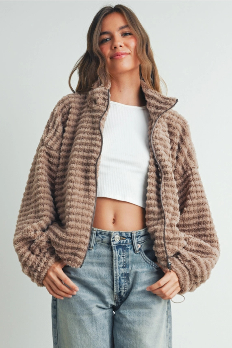 Collared Puffer Jacket