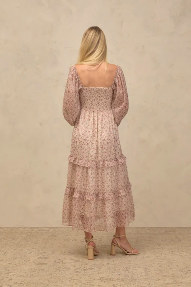 Jade Dress Harvest Bloom