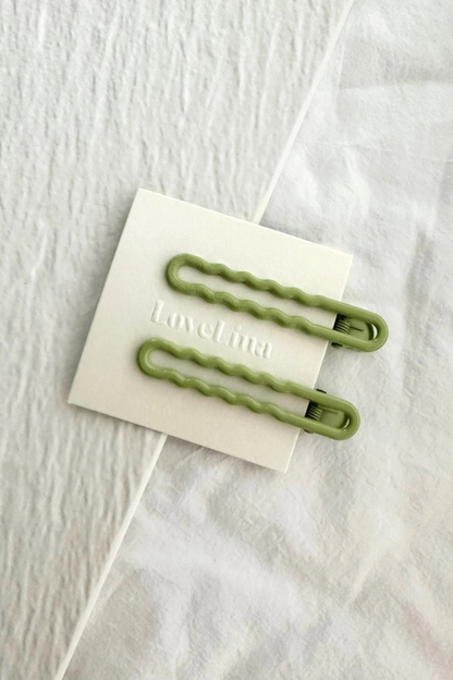 Wavy Hair Clip | Set of 2