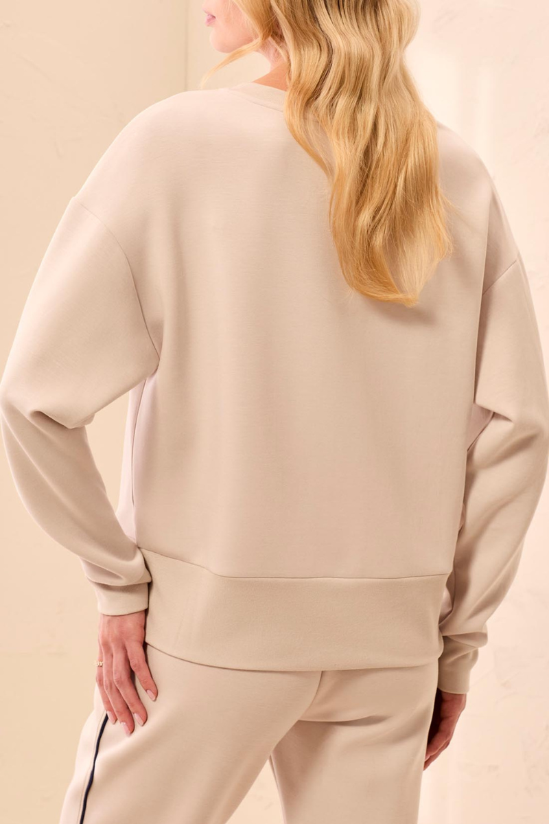 V Neck Scuba Top