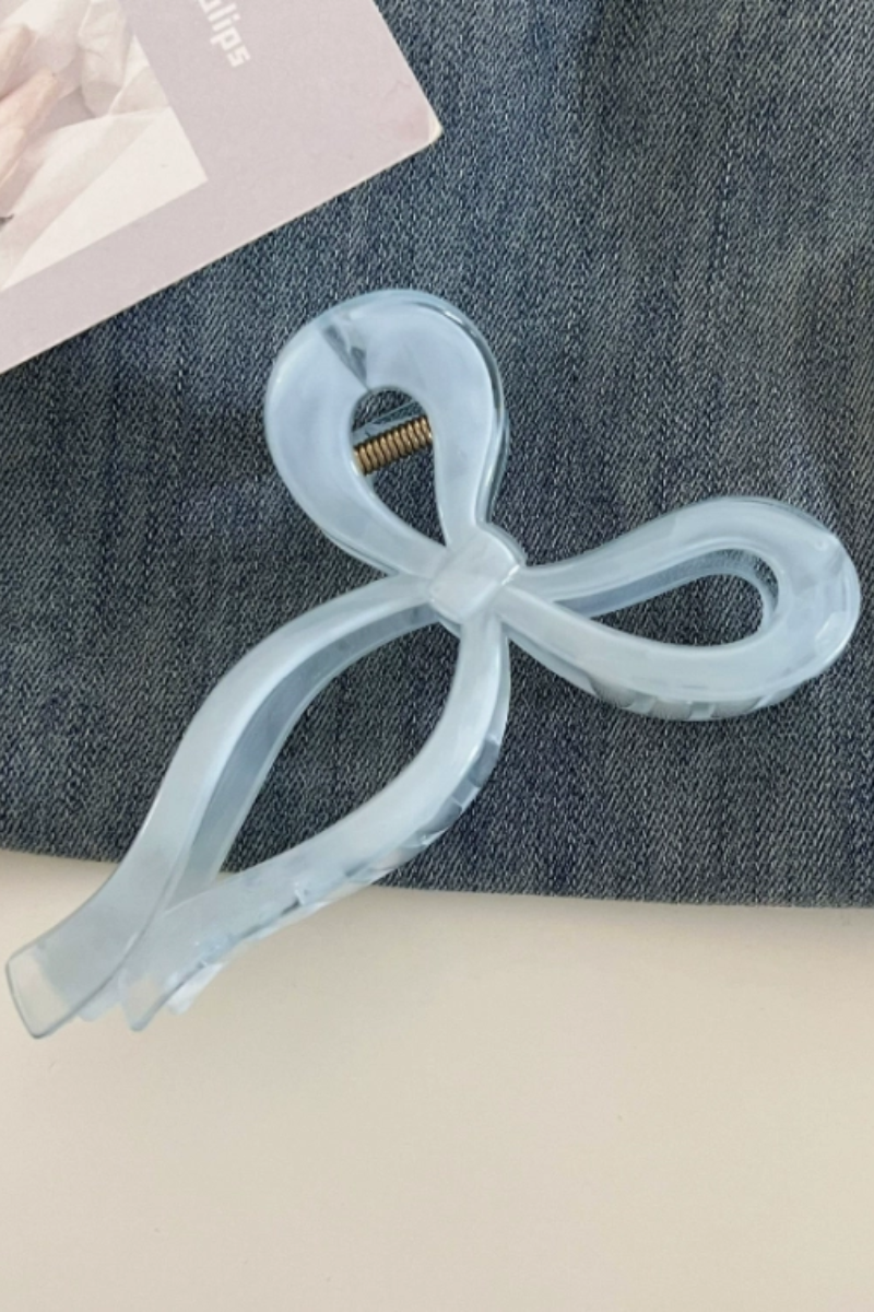 Jelly Bow Hair Clip