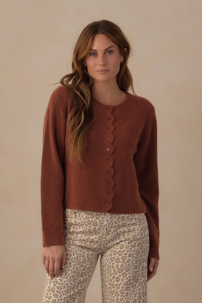 Scallop Cardigan