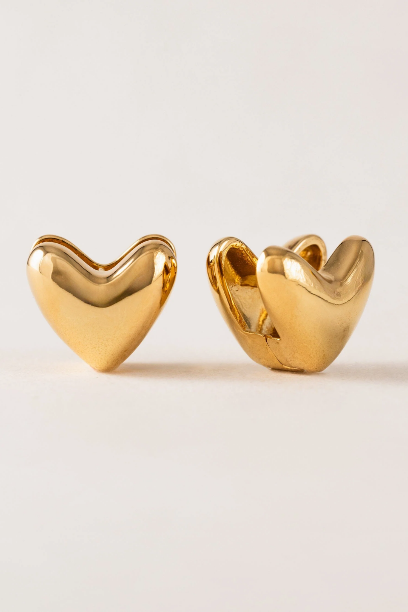 Puff Heart Earrings