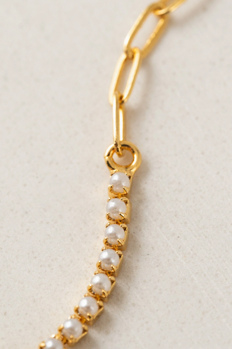 Tennis Paperclip Bracelet