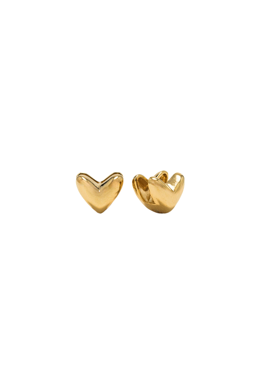 Puff Heart Earrings
