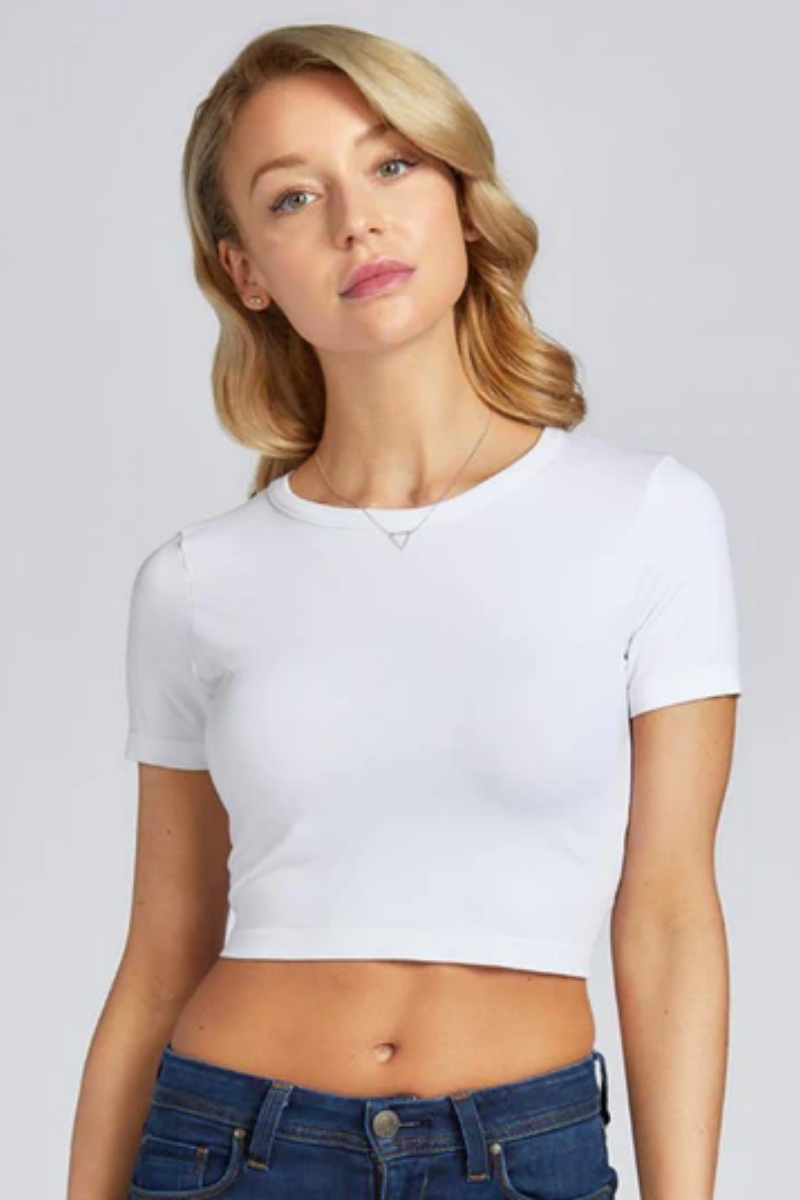 Crop Bamboo T-Shirt
