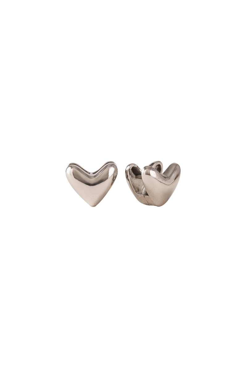 Puff Heart Earrings